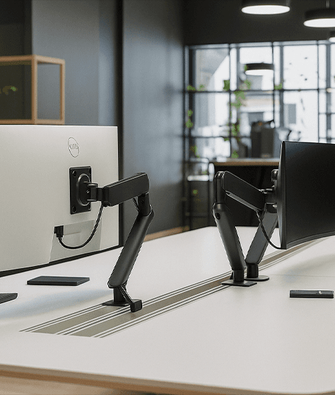 Modern office workplace