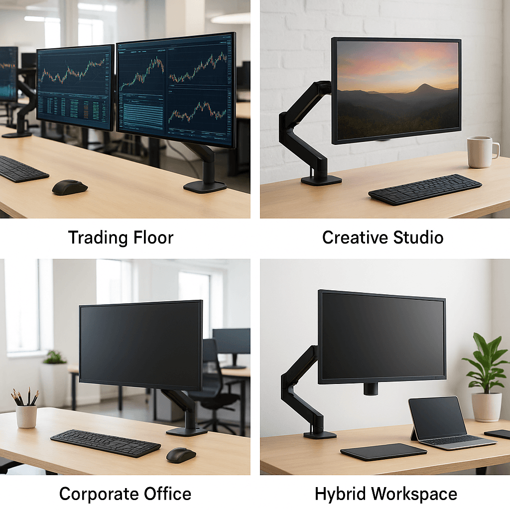 Customization that Scales: How Monitor Arm Manufacturers Support Diverse Workplaces